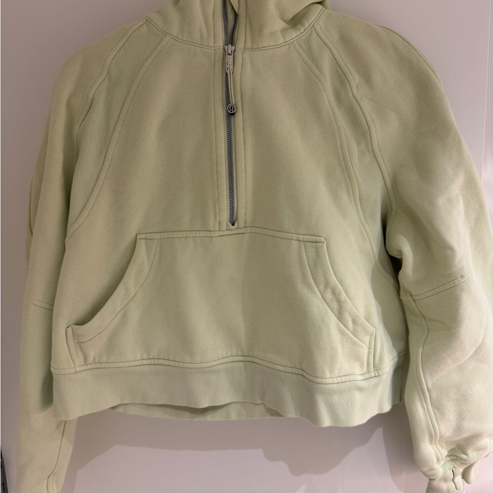 Cropped Scuba sweatshirt hoodie M/L